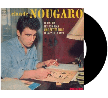 Le cinéma - les don juan - une petite fille - la jazz et la java-Le cinéma - les don juan - une petite fille - la jazz et la java Claude Nougaro Compilación de 60' Francia Música Multimedia 