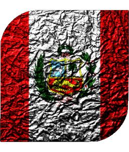 Platz Peru Amerika Fahnen 