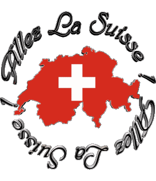 Carte - Drapeau Allez La Suisse Französisch Nachrichten 