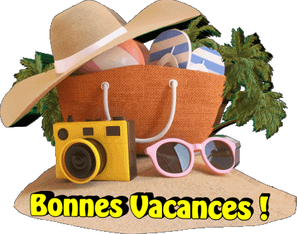 31 Sfondo trasparente Bonnes Vacances Francese Messagi 