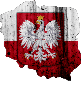 Map Poland Europe Flags 