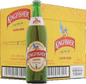 Kingfisher Indien Bier Getränke 