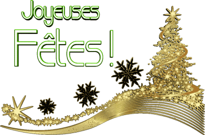 Serie 07 Joyeuses Fêtes (Noël) Francés Mensajes 