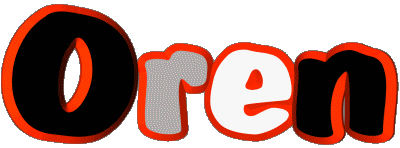 Oren O MASCULINE -  UK - USA - IRL - AUS - NZ First Names 