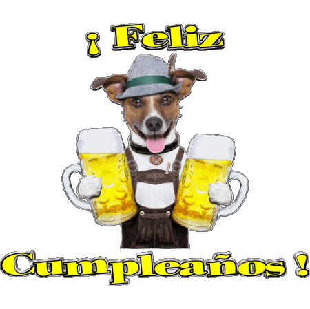 003 Animales Feliz Cumpleaños Español Mensajes 