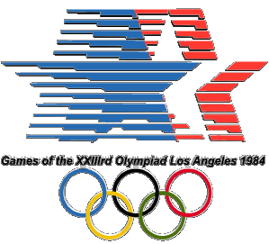1984-1984 Histoire Logo Jeux-Olympiques Sports 