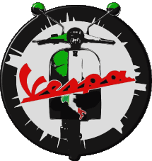 Logo Vespa MOTOCICLETAS Transporte 