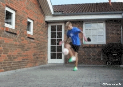 Jonglage Gamelle Fail FootBall Sports Humour - Fun 