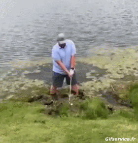 Gamelle - Fail Golf Sports Humour - Fun 