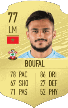 Sofiane Boufal Marocco F I F A - Giocatori carte Videogiochi Multimedia 