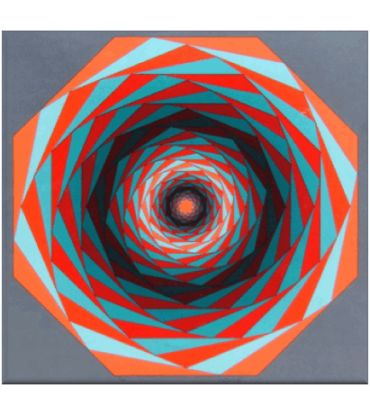 Victor Vasarely Künstler Maler Humor -  Fun 