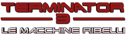 Logo 03 Le Macchine Ribelli Terminator Películas Internacional Multimedia 