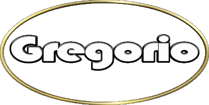 Gregorio G MASCULINE - Italy First Names 