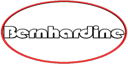 Bernhardine B FEMININE - Germany First Names 