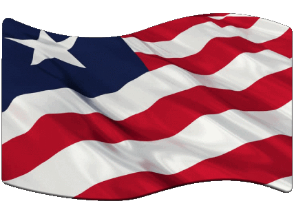 Rectangle Liberia Africa Flags 