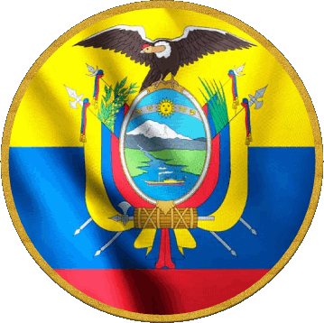 Rond Equateur Amériques Drapeaux 