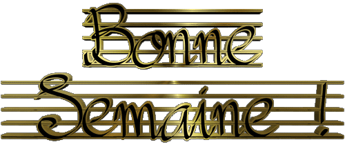 01 Bonne Semaine Francese Messagi 