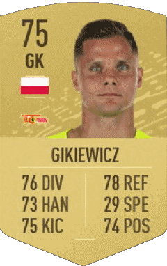 Rafal Gikiewicz Poland F I F A - Card Players Video Games Multi Media 