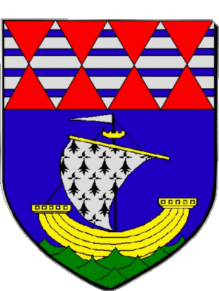 Blazon-Blazon REZE 44 Departments - Cities France Flags 