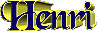 Henri H MANN - Frankreich Vorname 