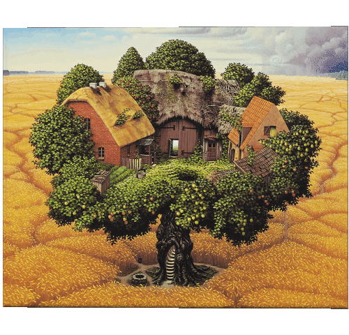 Jacek Yerka Artists Painter Humor -  Fun 