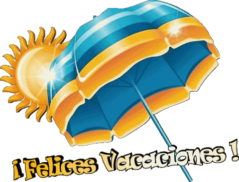 07 Transparent Background Felices Vacaciones Spanish Messages 