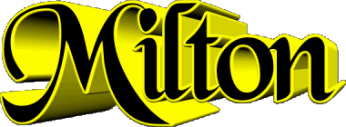 Milton M MASCULIN - UK - USA Prénoms 