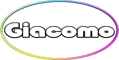Giacomo G MASCULIN - Italie Prénoms 