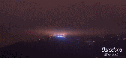 Espagne - Barcelone Luoghi - TimeLapse Umorismo -  Fun 