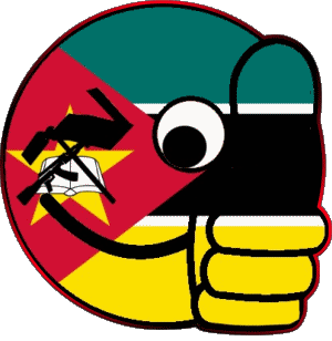 Faccina - OK Mozambico Africa Bandiere 