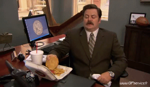 Serie 01 Essen MENSCHEN Humor -  Fun 