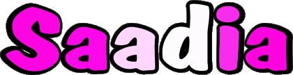 Saadia S WEIBLICH - Maghreb Muslim Vorname 