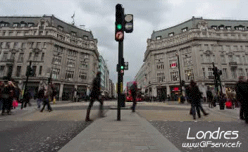GB - Londres Places -TimeLapse Humor -  Fun 
