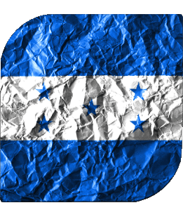 Carré Honduras Amériques Drapeaux 