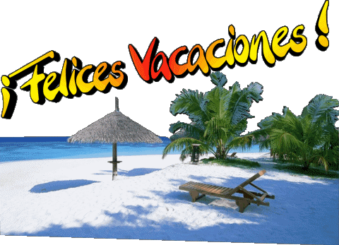 28 Transparent Background Felices Vacaciones Spanish Messages 