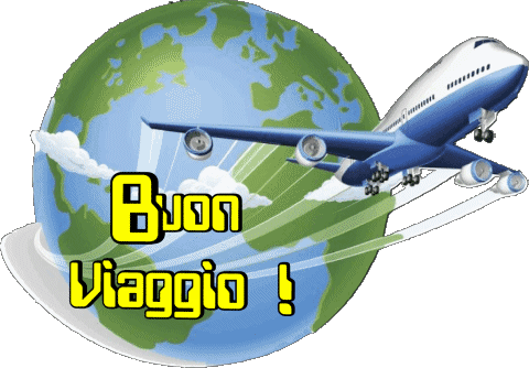 06 Transparent Background Buon Viaggio Italian Messages 