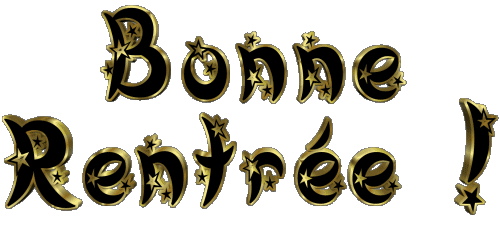 03 Transparent Background Bonne Rentrée French Messages 
