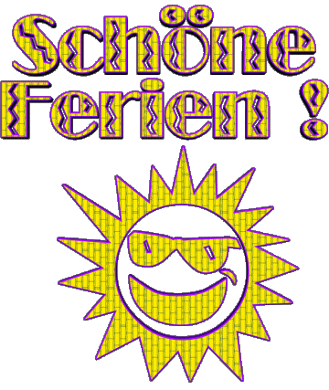 04 Fond Transparent Schöne Ferien Allemand Messages 