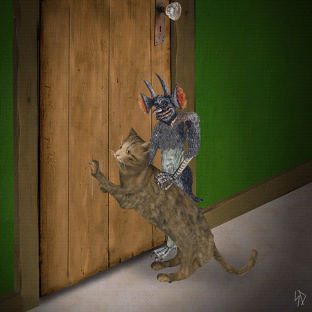 Scorpion Dagger GIF Artista Humor - Fun 