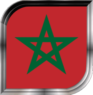 Plaza Marruecos África Banderas 