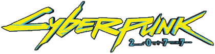 Logo CyberPunk 2077 Video Games Multi Media 