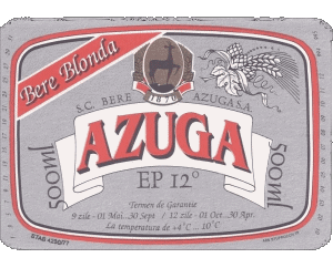 Azuga Rumänien Bier Getränke 