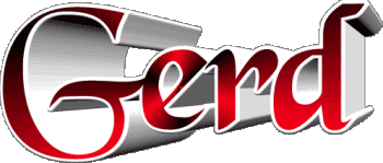 Gerd G MASCULINE - German First Names 