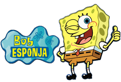 Logotipo Español Bob Esponja Dibujos animados TV Peliculas Multimedia 