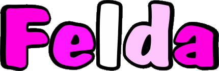 Felda F FEMININ - UK - USA Prénoms 