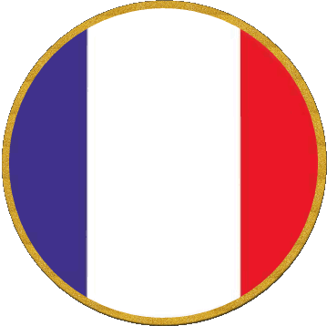 Rond National France Drapeaux 