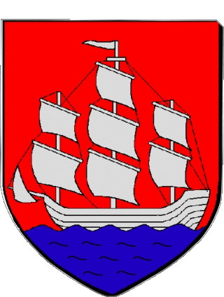 Blazon-Blazon PAUILLAC 33 Departments - Cities France Flags 