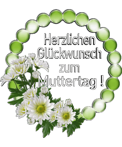 022 Herzlichen Glückwunsch zum Muttertag Alemán Mensajes 