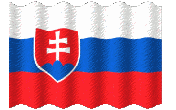 Sventola Slovacchia Europa Bandiere 