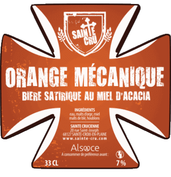 Orange Mécanique-Orange Mécanique Sainte Cru Frankreich Bier Getränke 